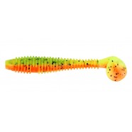 Рибальська силіконова приманка, ZEOX Trigger Fat Tail, довжина 1,7 дюймів, 10шт/уп, колір №202 P